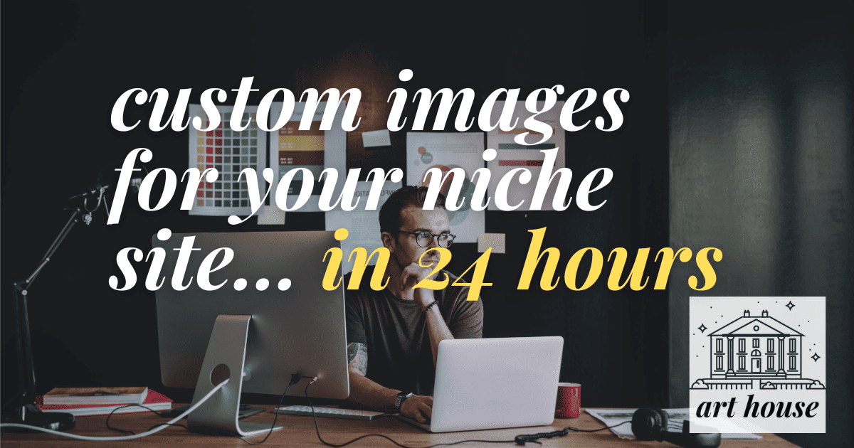 Custom images for your niche website